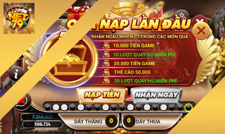 Chương trình khuyến mãi Net79 cho các game khác