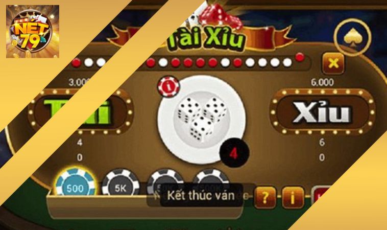 Thắng lớn trong tích tắc khi chơi Tài Xỉu Net79